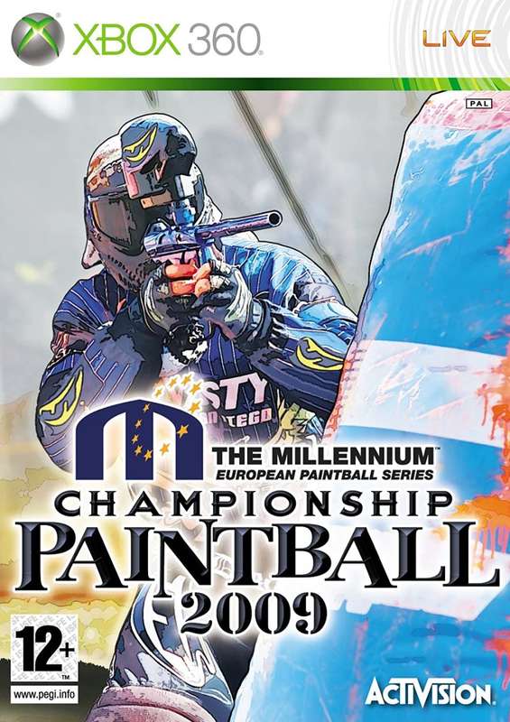 XBOX 360 MILLENNIUM CHAMPIONSHIP PAINTBALL 2009 / ORIGINAL PRODUCT