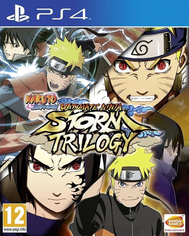 PS4 Naruto Shippuden Ultimate Ninja Storm Trilogy / Brand New (Sealed)