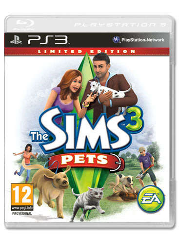 PS3 The Sims 3 Pets / As New