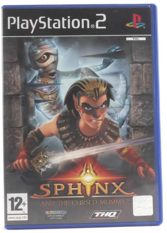 PS2 Sphinx And The Cursed Mummy