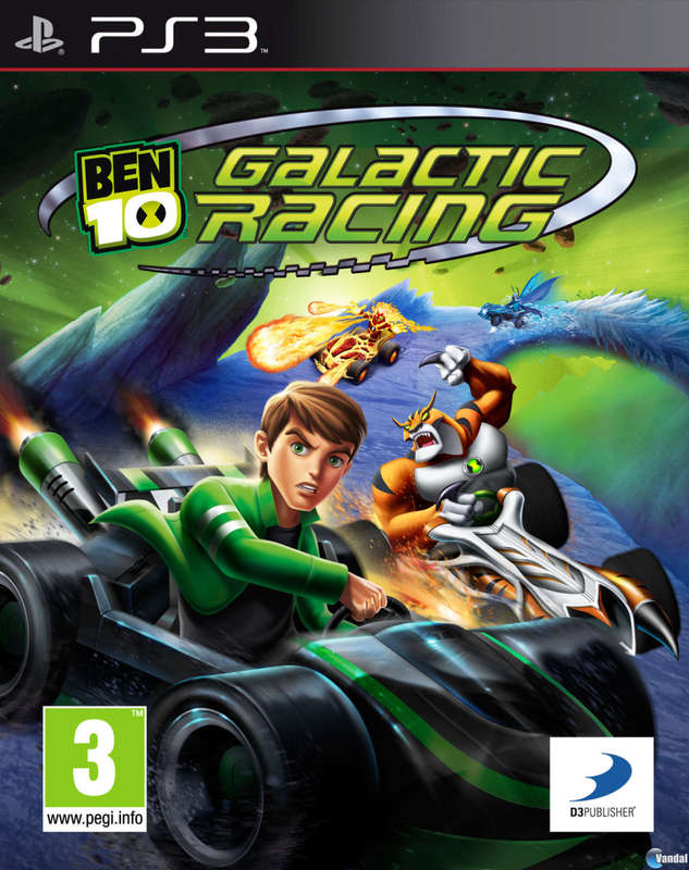 PS3 Ben 10 Galactic Racing / As New