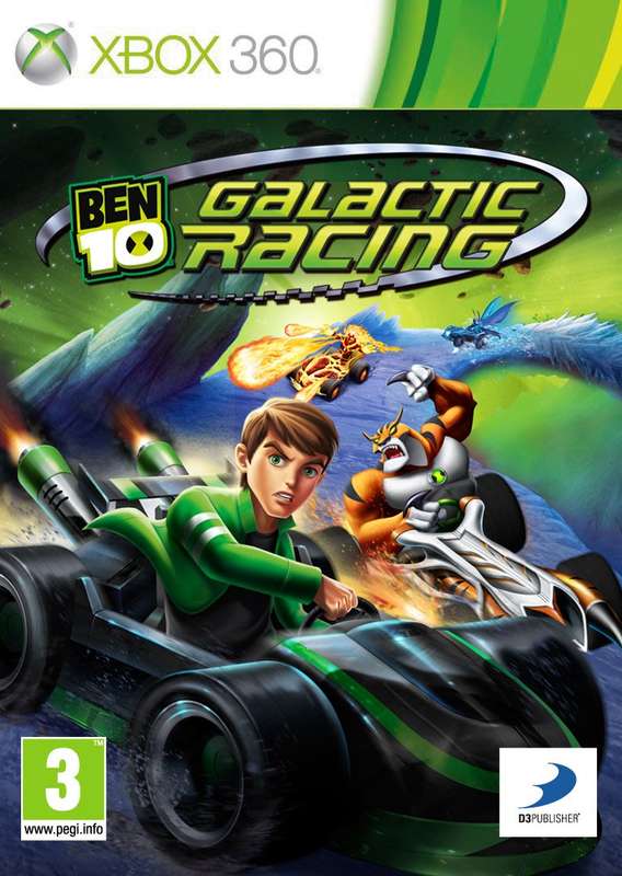 Xbox 360 Ben 10 Galactic Racing / Original Product