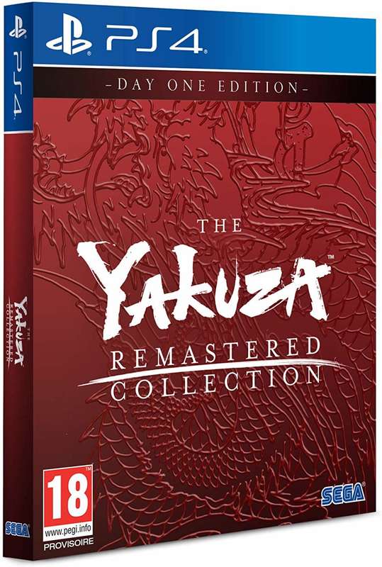 PS4 The Yakuza Remastered Collection Day One Edition / Brand New (Sealed)