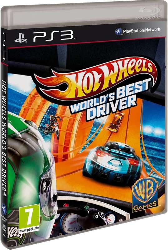 PS3 HOT WHEELS WORLDS BEST DRIVER / BRAND NEW (SEALED)