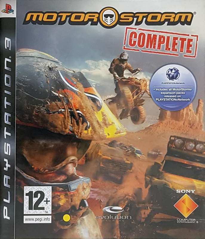 PS3 MOTORSTORM COMPLETE / BID TO WIN
