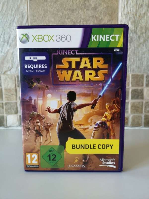 Xbox 360 Kinect Star Wars / As New / Original Product / Sag