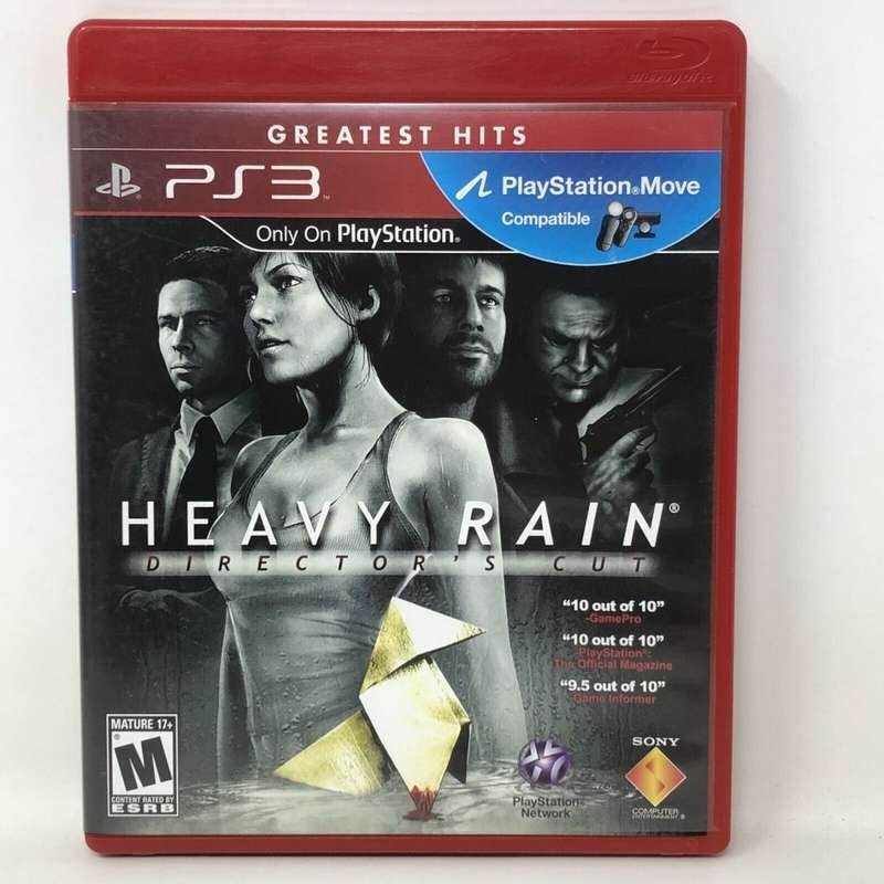 PS3 Heavy Rain Directors Cut Greatest Hits / As New