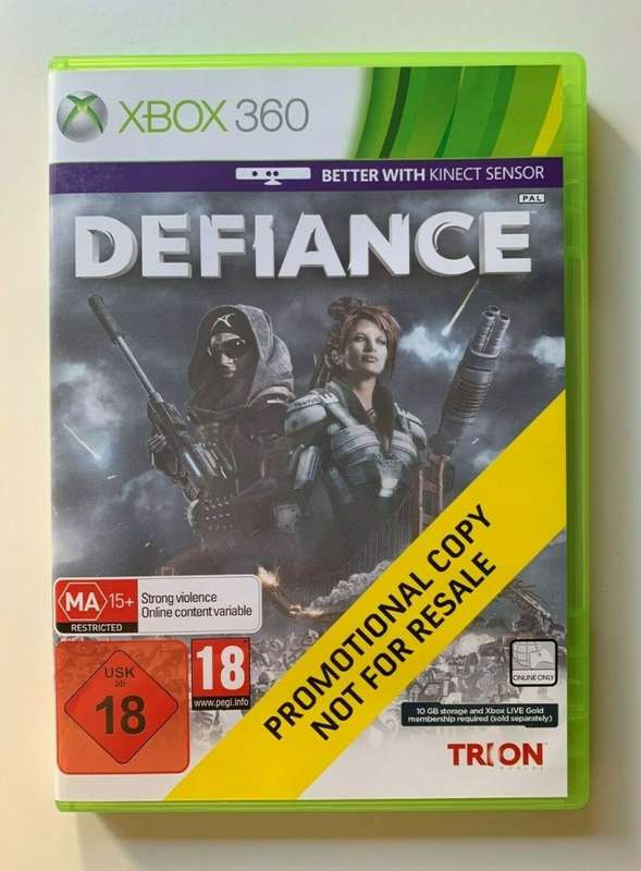 Xbox 360 Defiance Promo / Brand New (Sealed)