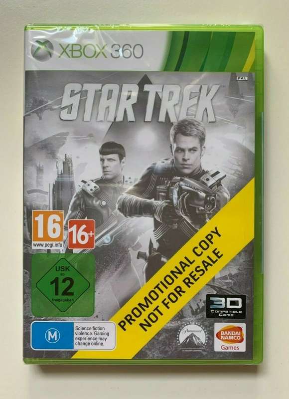 Xbox 360 Star Trek Promo / Brand New (Sealed)