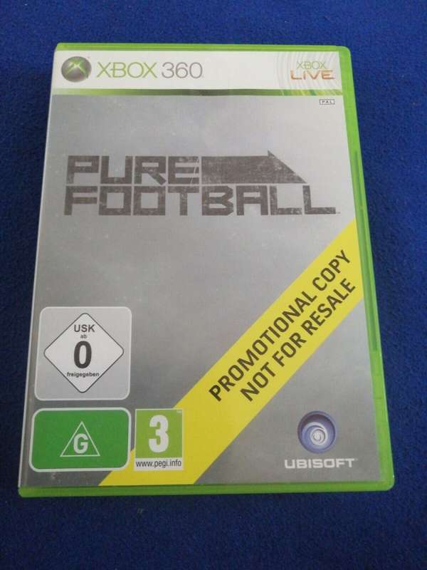Xbox 360 Pure Football Promo / As New / Original Product