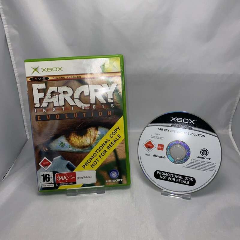 XBOX FAR CRY INSTINCTS EVOLUTION PROMO / ORIGINAL PRODUCT