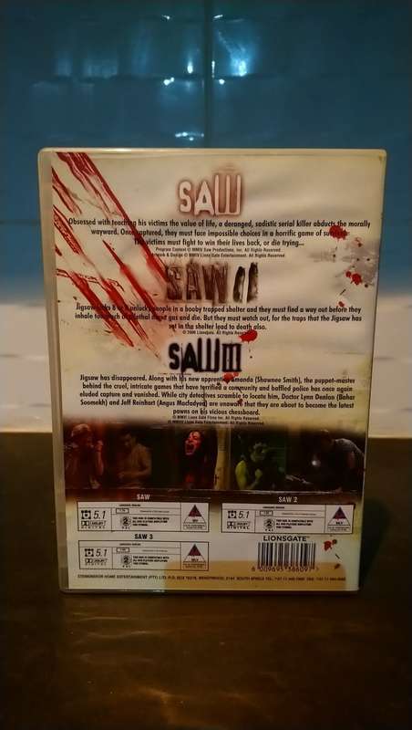 Saw (3 Disc Box Set)