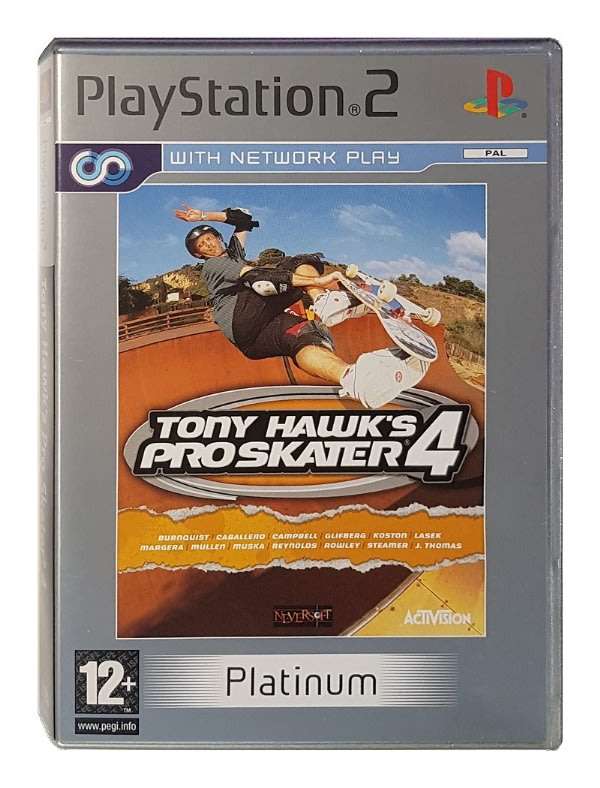 PS2 Tony Hawks Pro Skater 4