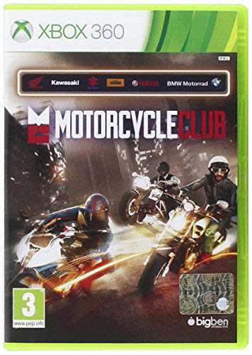 XBOX 360 MOTORCYCLE CLUB / AS NEW / ORIGINAL PRODUCT