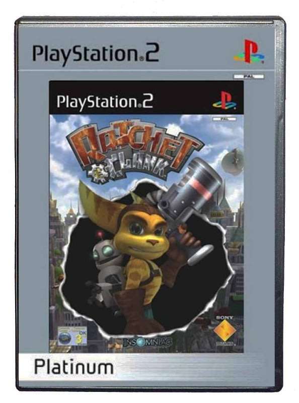 PS2 Ratchet & Clank Platinum