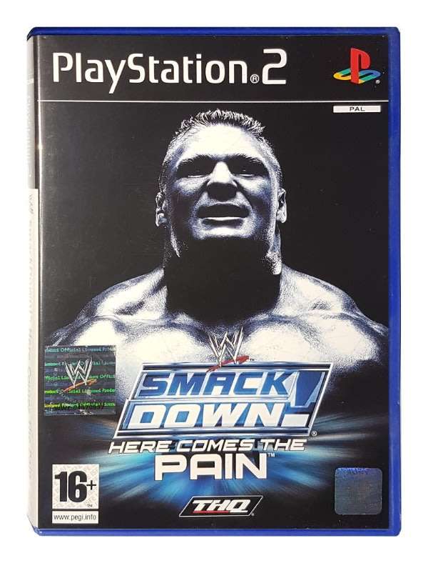 PS2 WWE Smackdown Here Comes The Pain