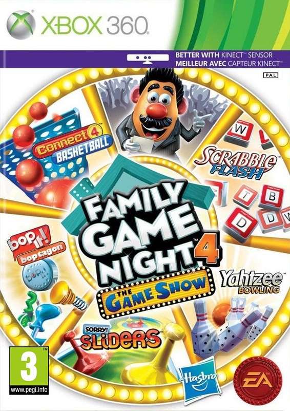 Xbox 360 Hasbro Family Game Night 4 The Game Show / Original Product