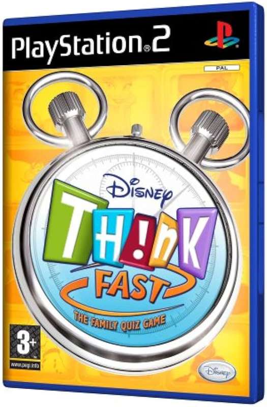 PS2 Disney Think Fast / Sag