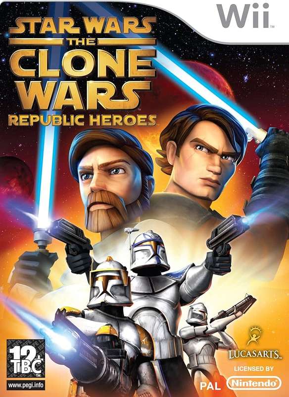 Wii Star Wars The Clone Wars Republic Heroes