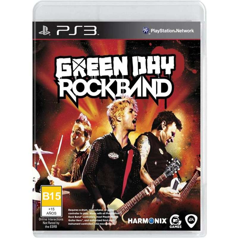 PS3 GREEN DAY ROCK BAND / SAG / BID TO WIN