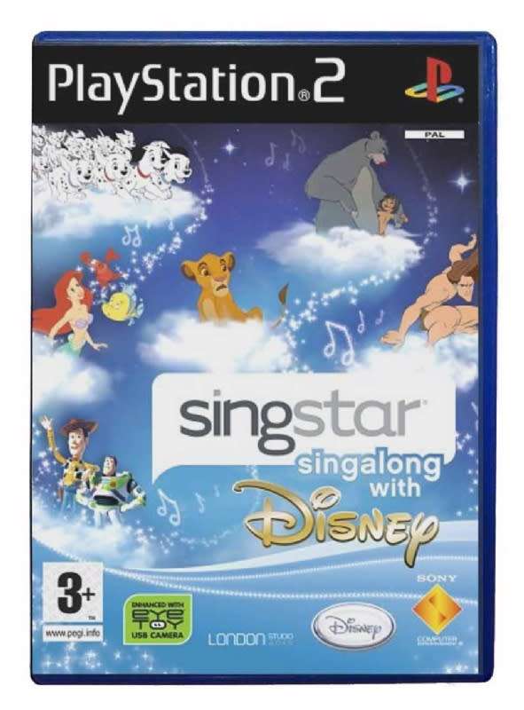 PS2 Singstar Singalong With Disney / Sag