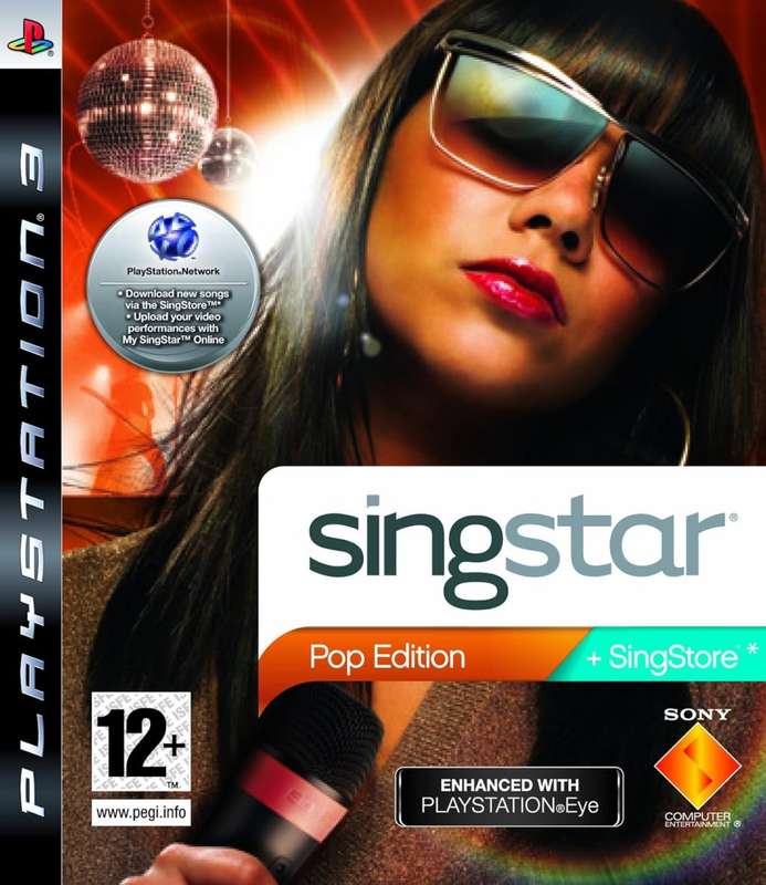 PS3 Singstar Pop Edition / Sag