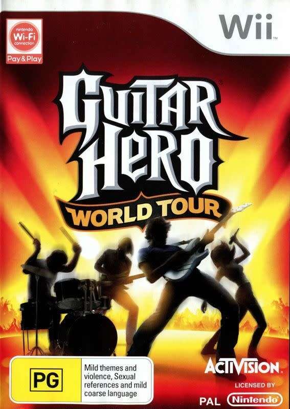 Wii Guitar Hero World Tour / Sag