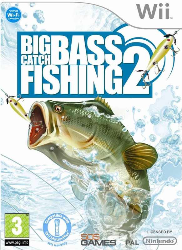 WII BIG CATCH BASS FISHING 2 / BID TO WIN