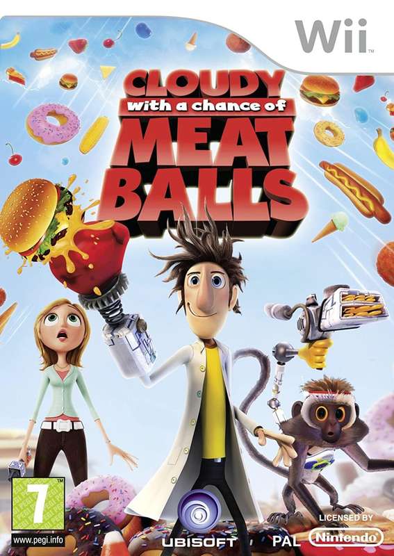 Wii Cloudy With A Chance Of Meatballs