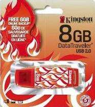8GB Kingston Flash Drive Datatraveler