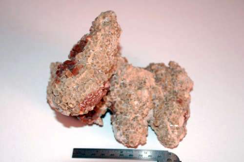 Big Aragonite crystal cluster from Morocco