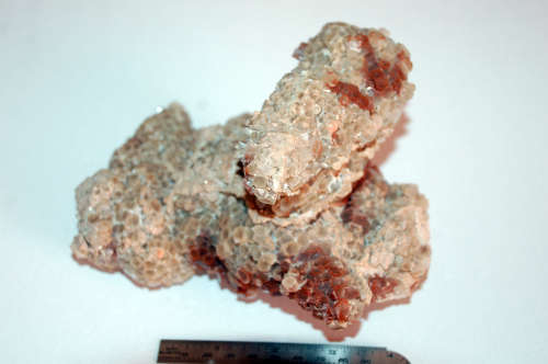 Big Aragonite crystal cluster from Morocco