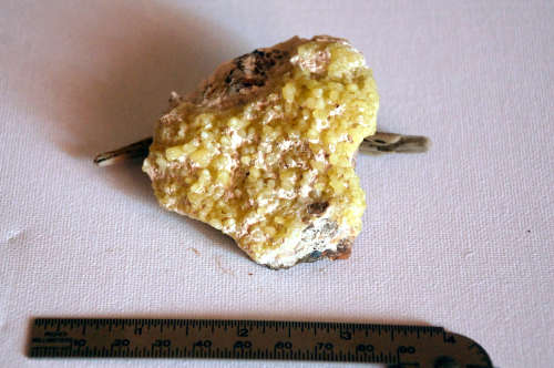 Ettringite from Kalahari manganese field