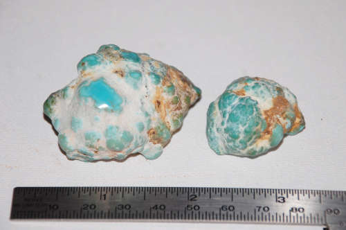 Real Turquoise nodules FREE POSTAGE