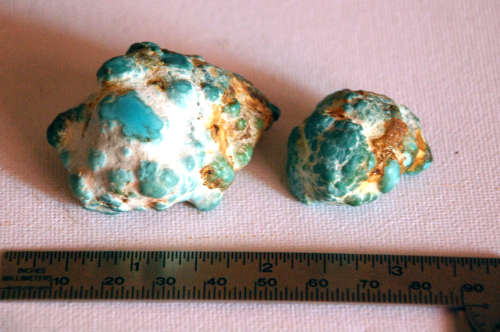 Real Turquoise nodules FREE POSTAGE