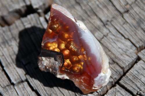 Amazing Fire Agate.
