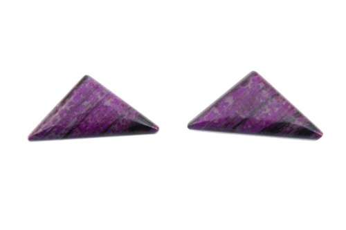 Sugilite triangle pair Free Postage Nation wide!