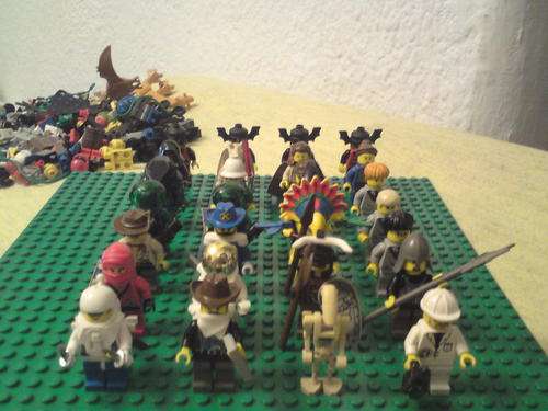 LEGO Man Set and Extras