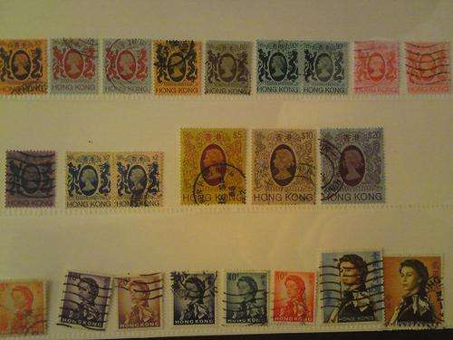 Selection of Hong Kong Stamps