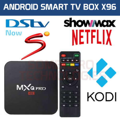DSTV NOW MXQ-PRO 4k TV Box (Supports DSTV NOW, SUPERSPORT, SHOWMAX, NETFLIX, MIRACAST, KODI)