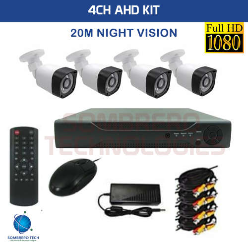 CCTV KIT, 4CH CCTV 1080p, 4CHANNEL CCTV, 4CH CCTV KITS, 4CH CCTV CAMERAS