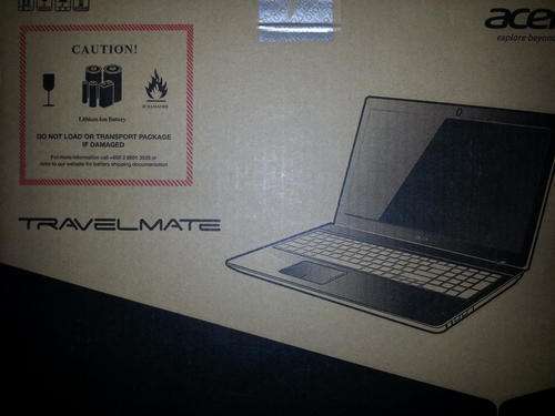 Acer TravelMate i7 4GB 750GB Hard drive