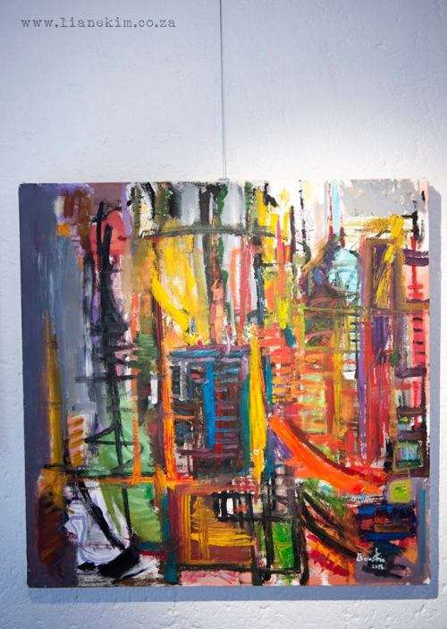 dEREK bERNSTEIN OIL ON CANVAS