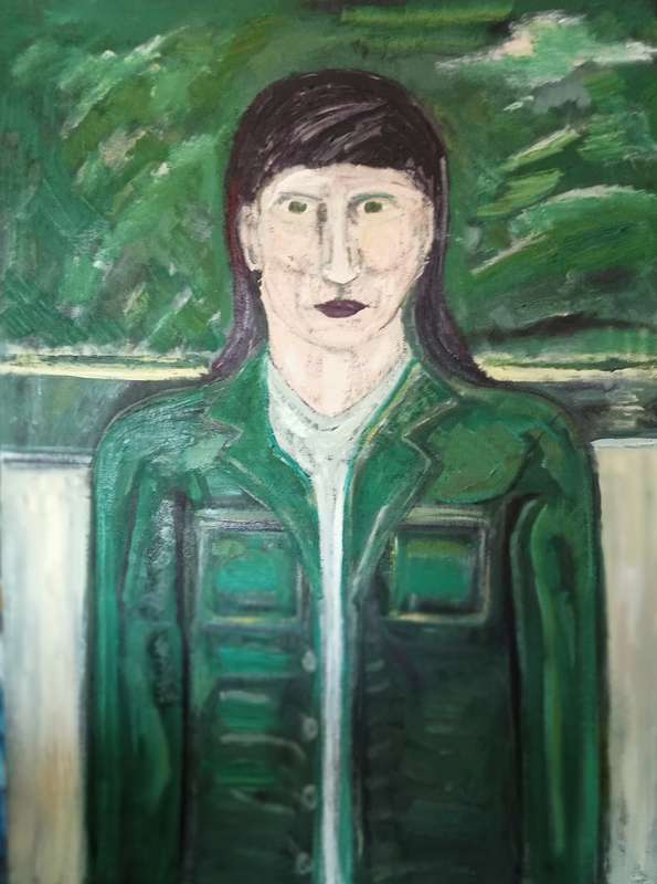 Derek Bernstein oil on canvas
