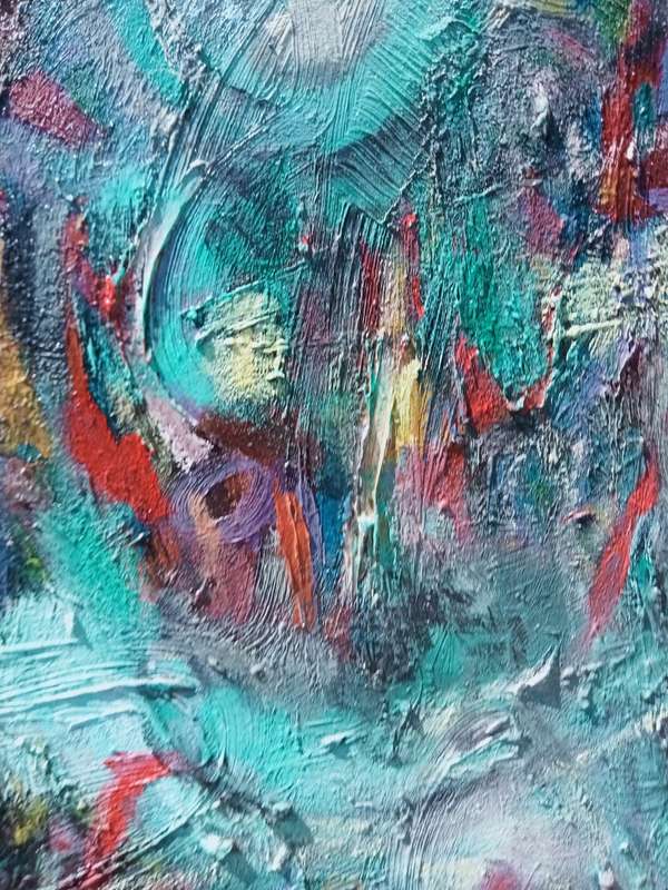 Derek Bernstein oil on canvas
