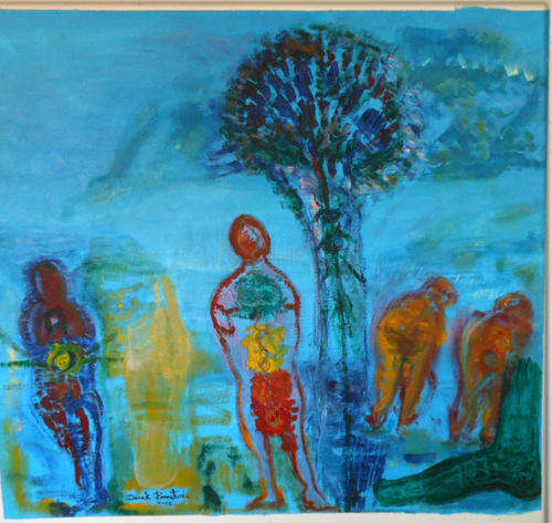 bernstein original oil on canvas