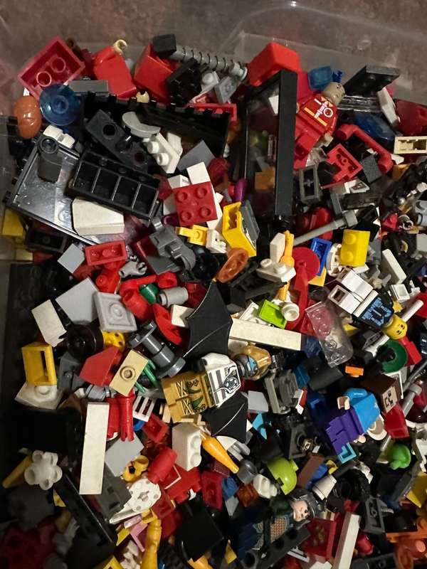 WOW!! **HUGE LOT OF LEGO AND OTHER BUILDING BLOCKS** CRAZY R1 START