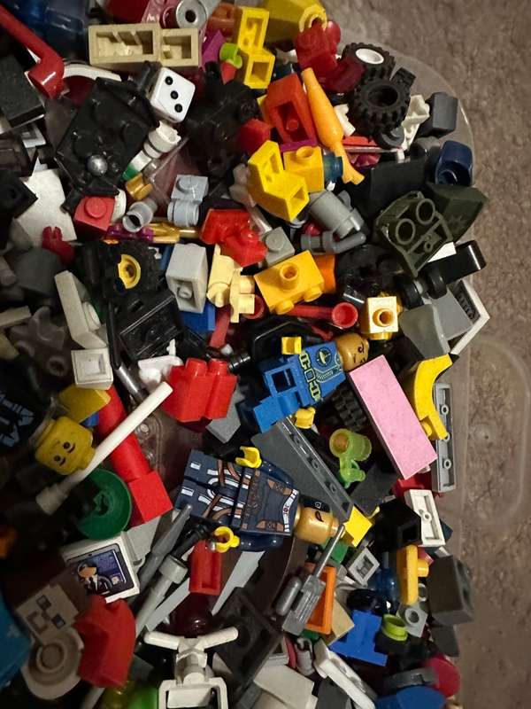 WOW!! **HUGE LOT OF LEGO AND OTHER BUILDING BLOCKS** CRAZY R1 START