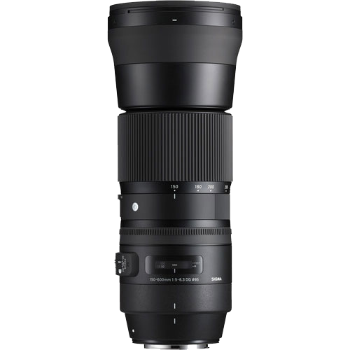 Sigma 150-600mm F5-6.3 DG OS HSM Contemporary Lens  Canon