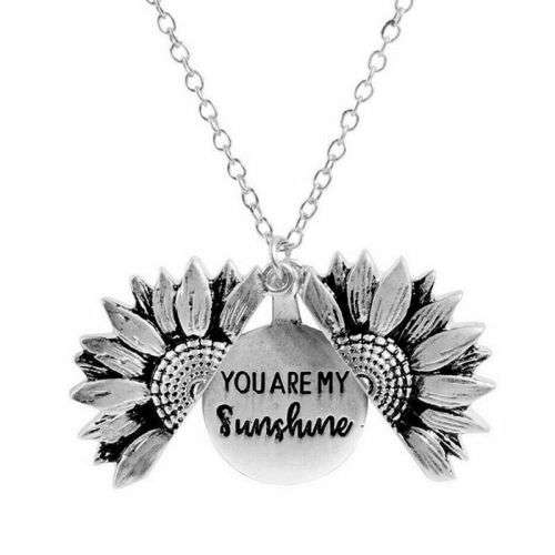 *** YOU ARE MY SUNSHINE LOCKET NECKLACE ***